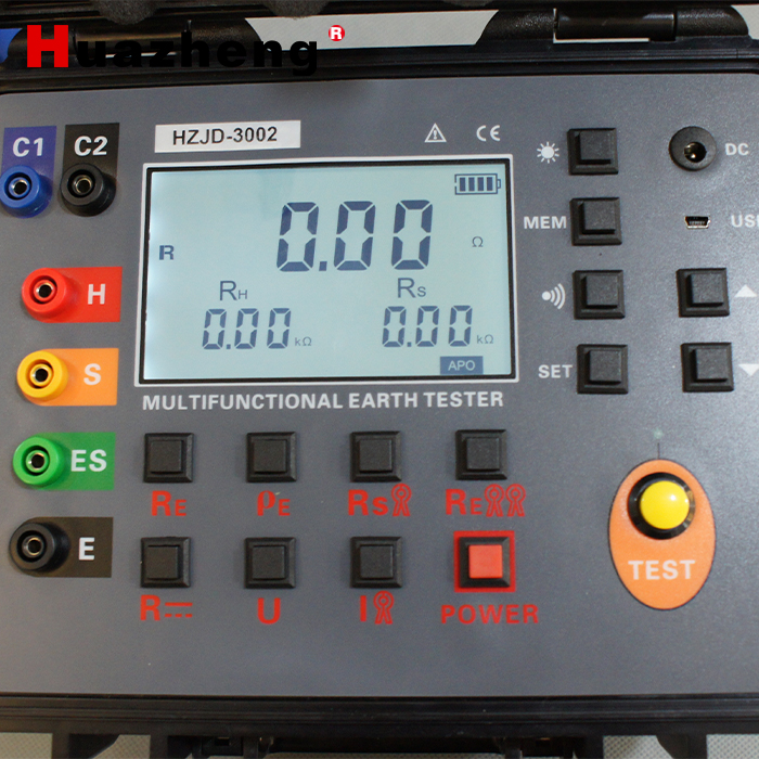 HZJD-3002 Double Clamp Earth Resistance Tester